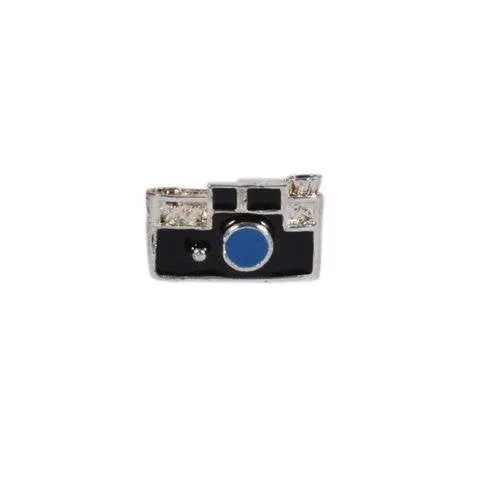 CAMERA PATTERN BROOCH