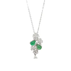 Ethereal Blooms Jade Necklace