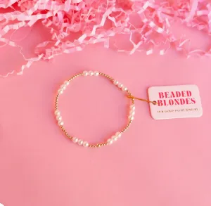 Ily Pearl Bracelet in Gold Filled