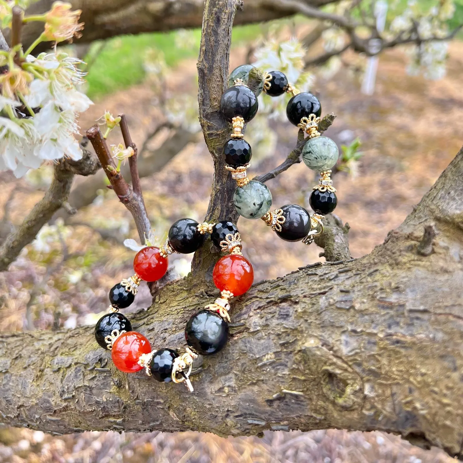 Protective Red Agate Bracelet