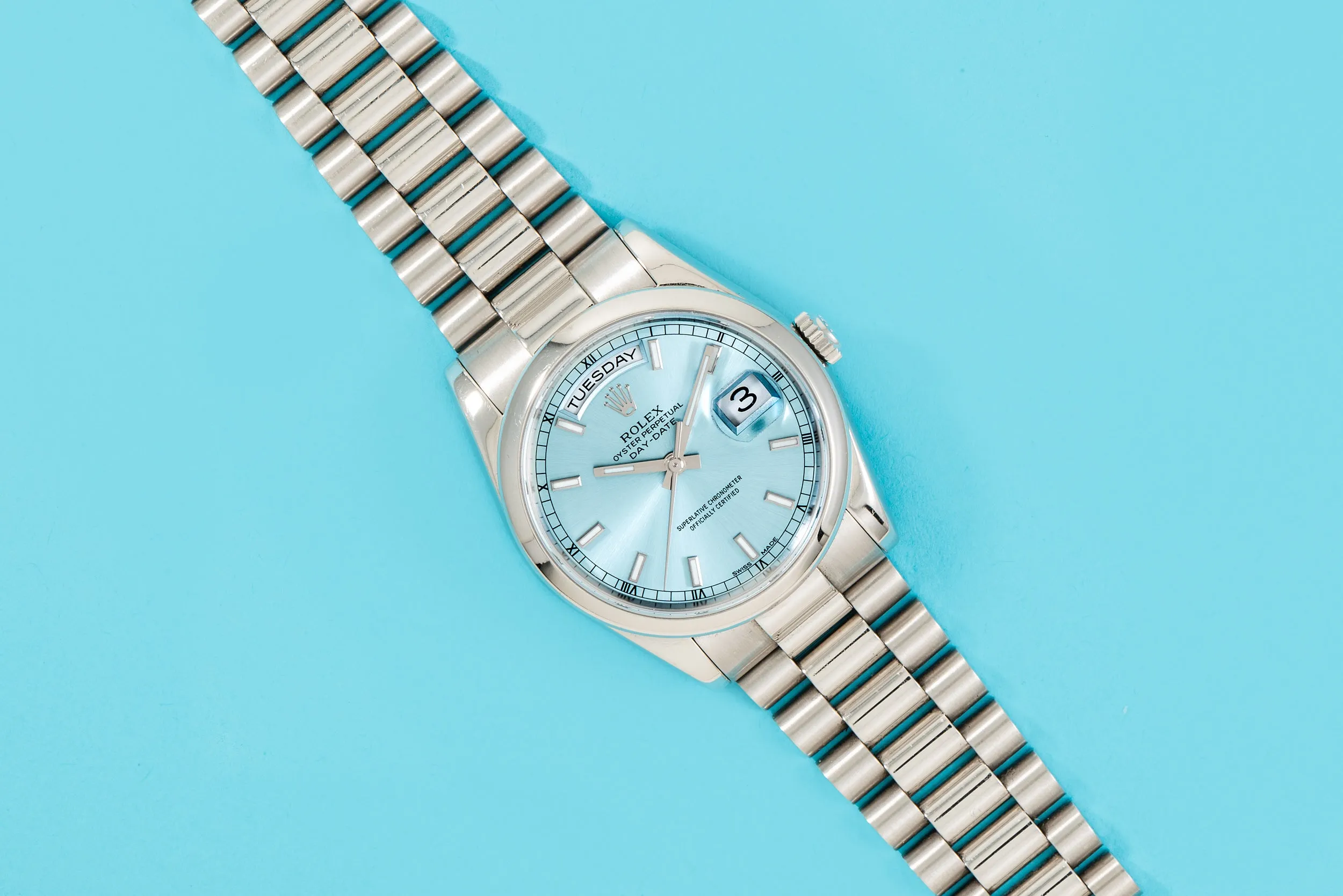 Rolex Day-Date 'Ice Blue'